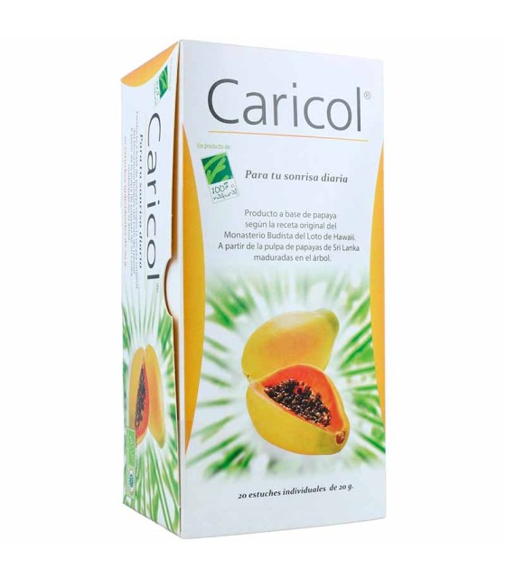 caricol 100 natural 20 sobres