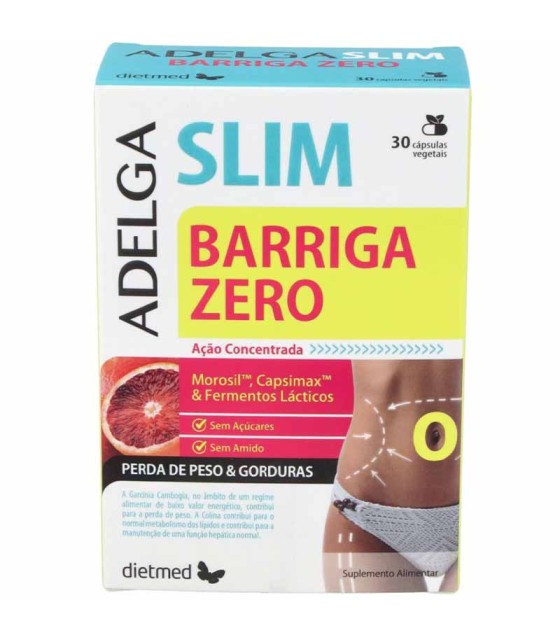 adelgaslim barriga zero dietmed 30 capsulas