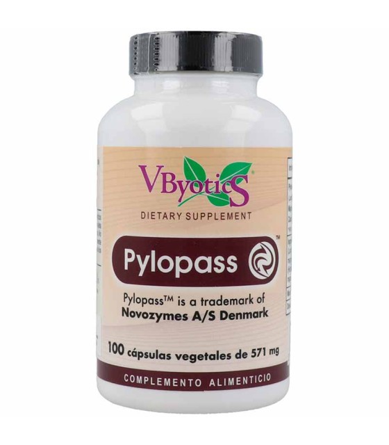 pylopass vbyotics 100 capsulas 571 mg