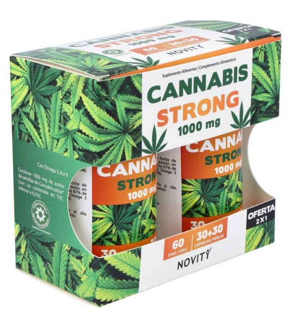 cannabis strong novity 60 capsulas