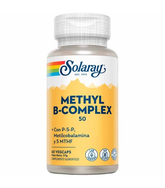 methyl b complex 50 solaray 60 capsulas