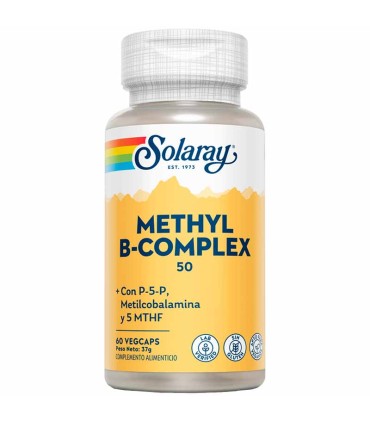 methyl b complex 50 solaray 60 capsulas
