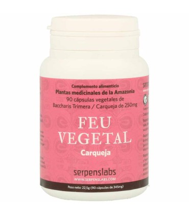 feu vegetal carqueja serpenslabs 90 capsulas