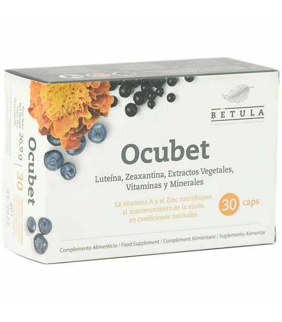 ocubet betula 30 capsulas