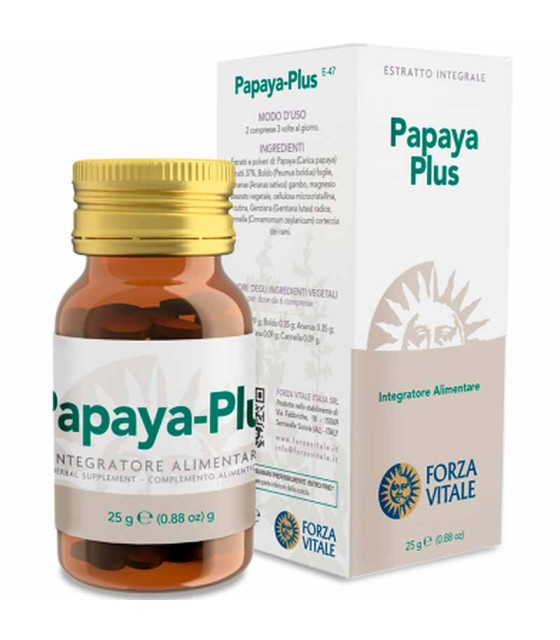 papaya plus forza vitale 25 gr