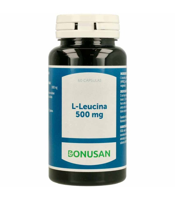 l leucina 500 mg bonusan 60 capsulas