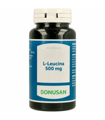 l leucina 500 mg bonusan 60 capsulas
