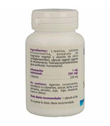 l teanina sura vitasan 250 mg 30 capsulas