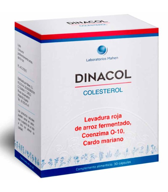 dinacol colesterol mahen 30 capsulas