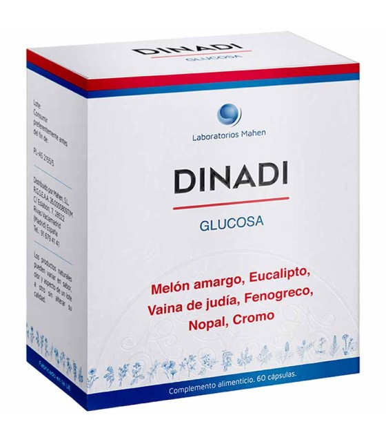 dinadi glucosa mahen 60 capsulas