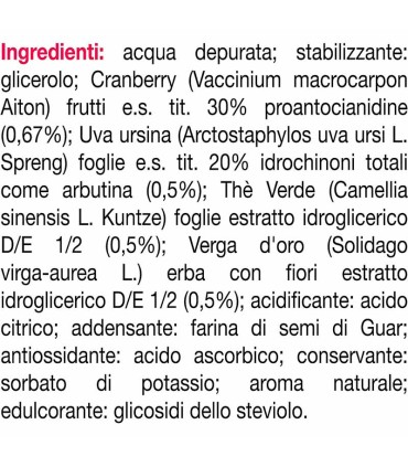 cranberry cyst esi pocket drink 16 sobres