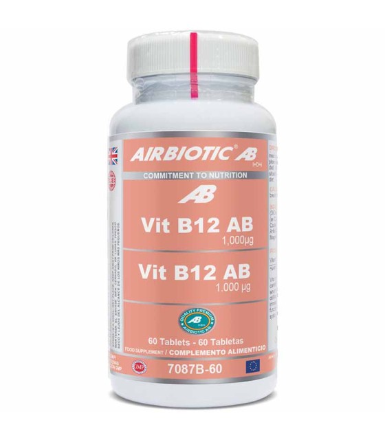 vit b12 ab airbiotic 1000 mg 60 tabletas