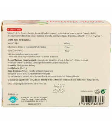 thermo slank espadiet 45 capsulas
