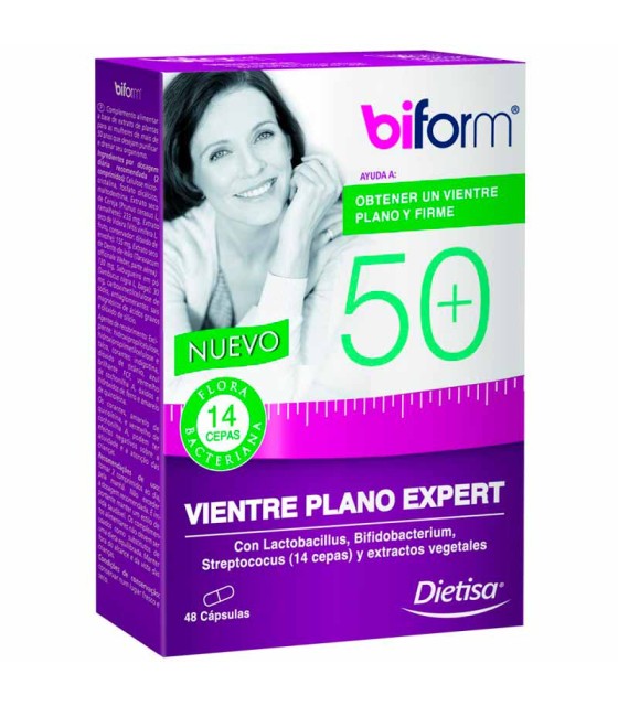 biform + 50 vientre plano expert dietissa 48 capsulas