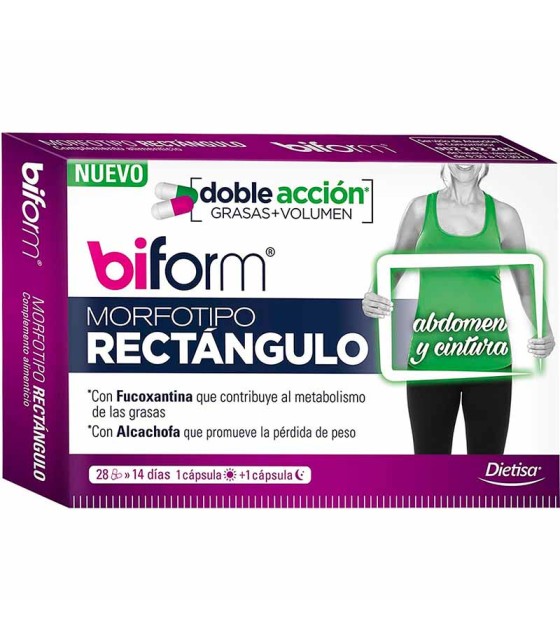 biform morfotipo rectangulo dietisa 28 capsulas