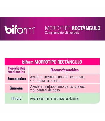 biform morfotipo rectangulo dietisa 28 capsulas