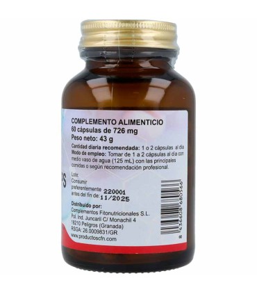 cordyceps cfn 60 capsulas