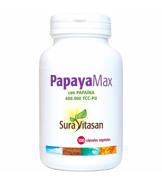 papaya max sura vitasan 100 capsulas