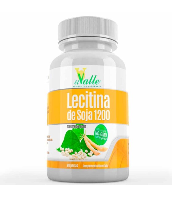 lecitina de soja 1200 el valle 90 perlas