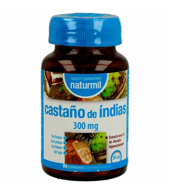 castano de indis naturmil 300 mg 90 comprimidos