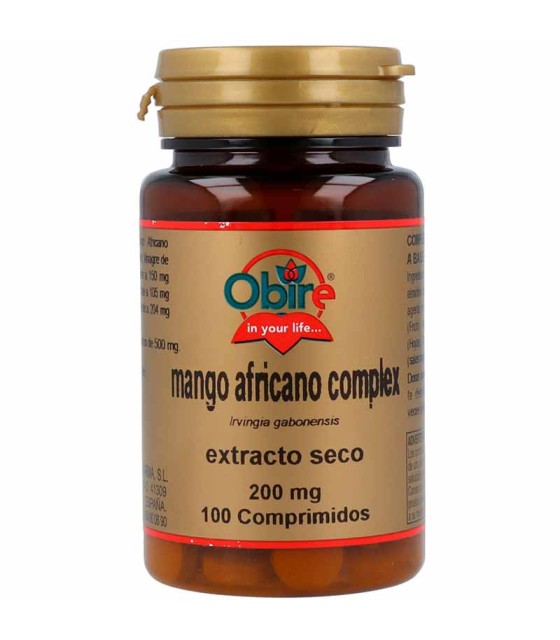 mango africano complex obire 200 mg 100 comprimidos