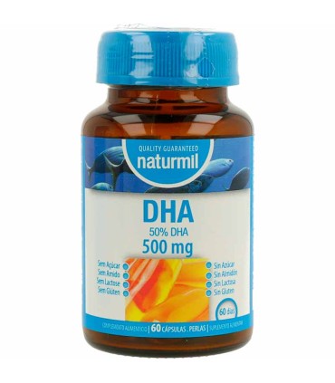 dha naturmil 500 mg 60 capsulas