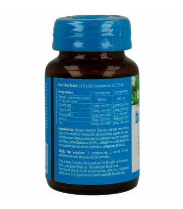 bacopa complex naturmil 60 capsulas