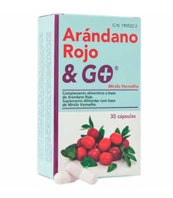 arandano rojo y go pharma go 30 capsulas