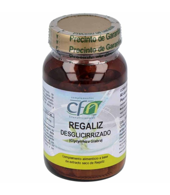 regaliz desglicirrizado cfn 60 capsulas