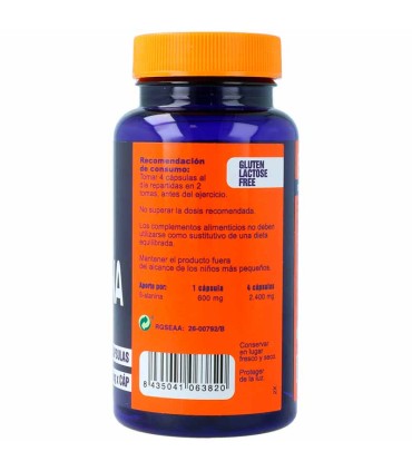 b alanina mega plus 60 capsulas 600 mg