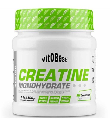 creatina monohydrate vitobest 500 gr neutro