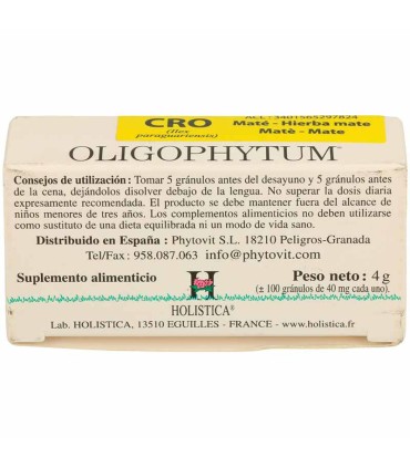 oligophytum cromo holistica 100 comprimidos
