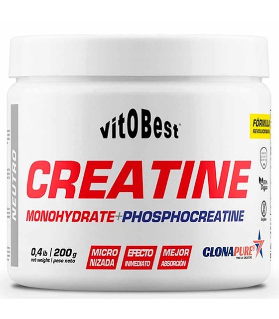 creatina clonapure vitobest 200 gr neutro