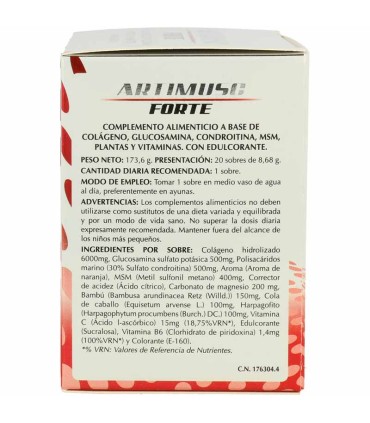 artimusc forte cumediet 20 sobres