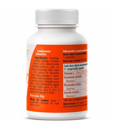 vitamina c complex ghf 90 comprimidos 1 gr
