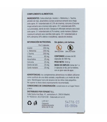 fepa livergrass 60 capsulas