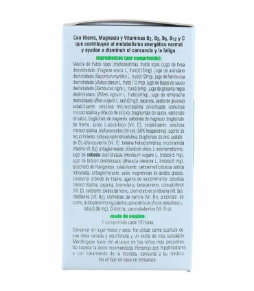 vit&min 34 multifeed soria natural 30 comprimidos