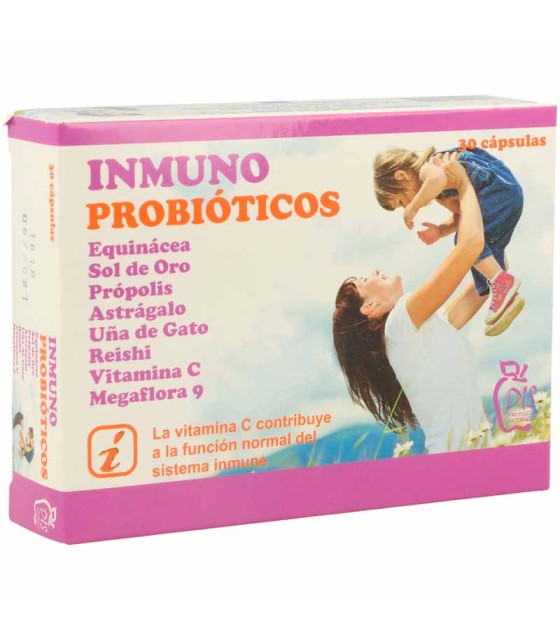 inmuno probioticos dis 30 capsulas