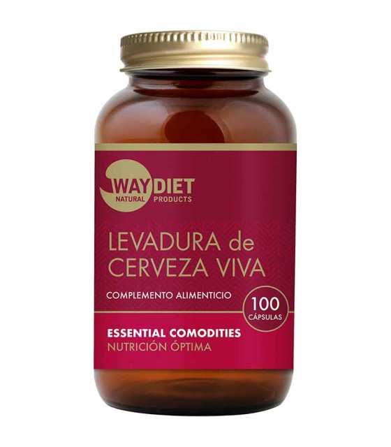 levadura cerveza viva waydiet 100 capsulas