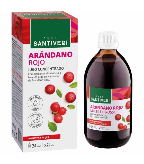 arandano rojo santiveri 490 ml