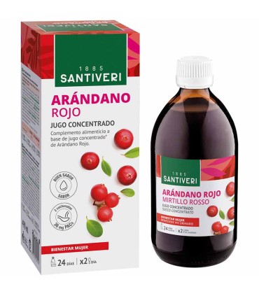arandano rojo santiveri 490 ml