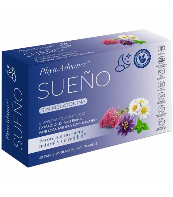 sueño phytoadvance 30 pastillas masticables