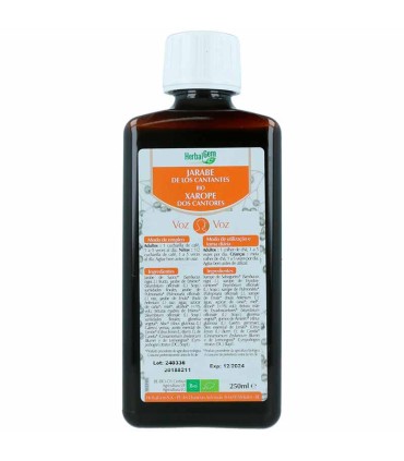 jarabe de los cantantes herbal gem 250 ml