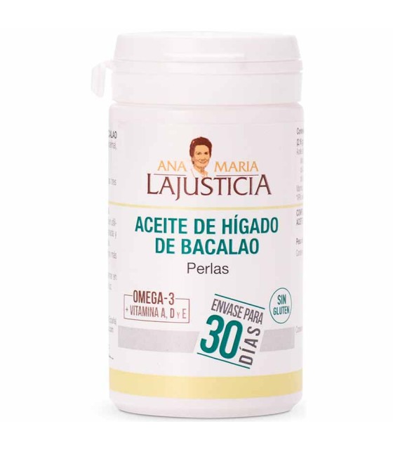 aceite de higado de bacalao ana maria lajusticia 90 perlas