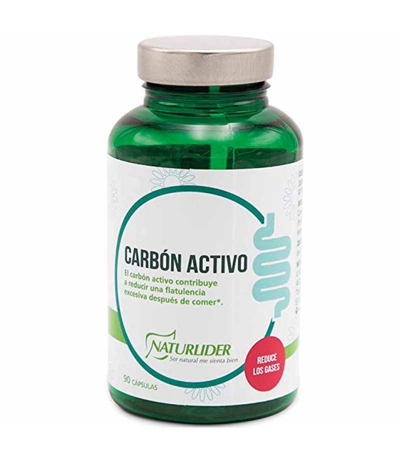 carbon activo naturlider 90 capsulas