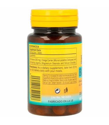 equinacea nature essential 350 mg 60 tabletas
