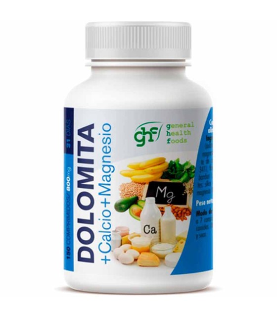 dolomita ghf 150 comprimidos 800 mg