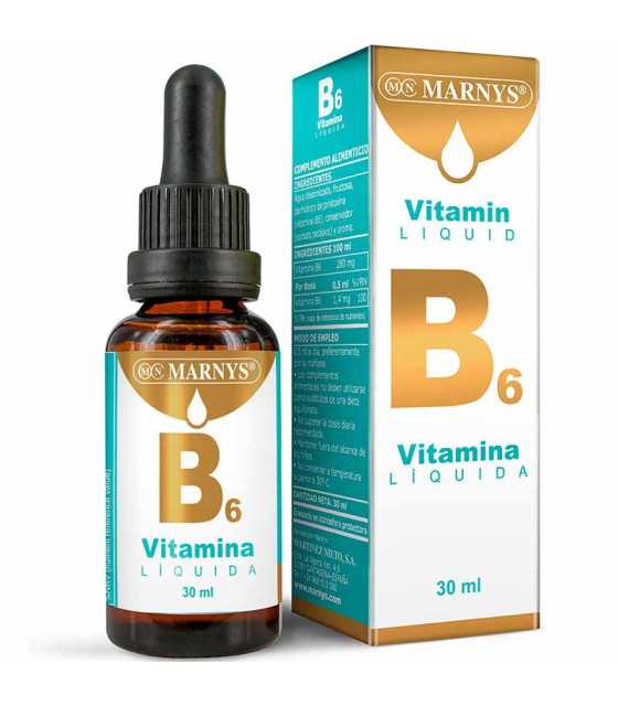 vitamina b6 liquida marnys 30 ml