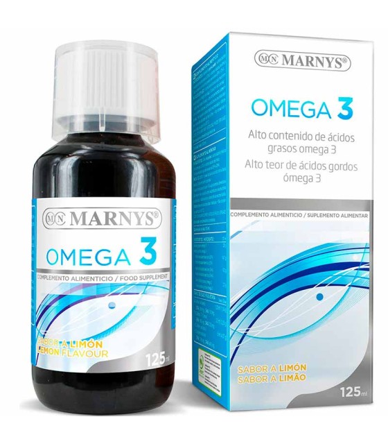 omega 3 marnys 125 ml limon