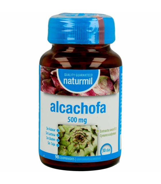 alcachofa 500 mg naturmil 90 comprimidos